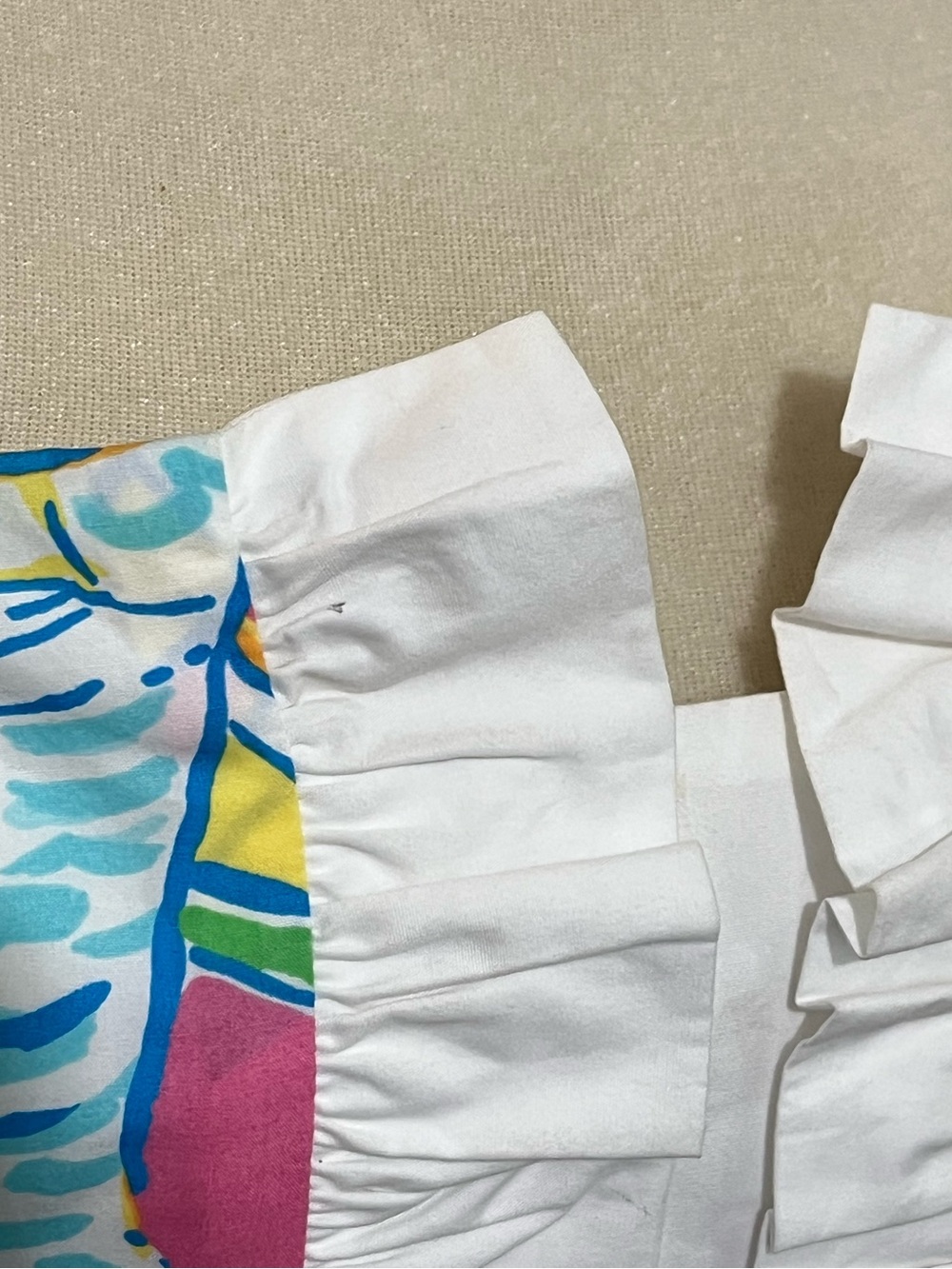 Lilly Pulitzer 32665 Franco Strapless Dress Multi You Gotta Regatta Size 8 - Picture 12 of 12
